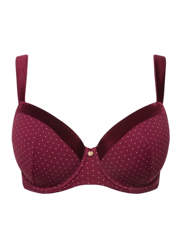 Ulla Popken BH in weinrot