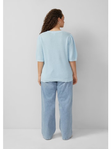 QS Strickpullover in 5104_hellblau