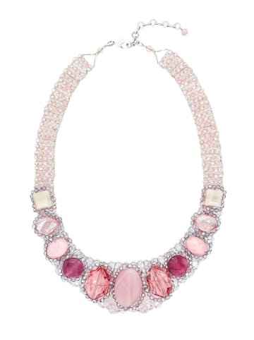 collezione alessandro kurze Kette " Crystal Dream " in rosa