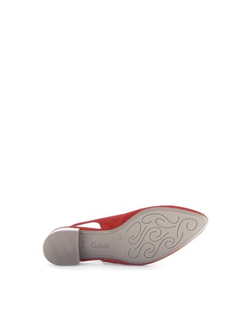 Gabor Slingpumps in rot