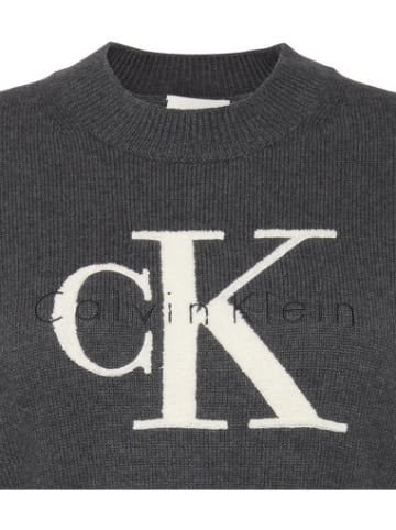 Calvin Klein Sweatshirt in Kohle