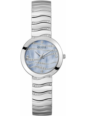 Guess Analoguhr für Damen in silber