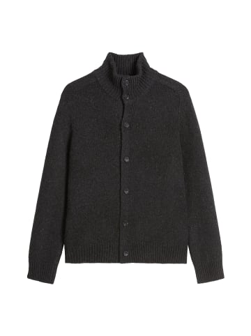 Marc O'Polo Strickjacke regular in dark grey melange
