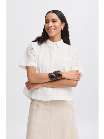 b. young Kurzarmhemd BYFENNI Baggy fit in Marshmallow