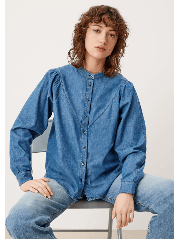 s.Oliver Bluse langarm in Blau