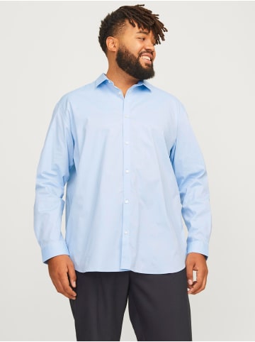 JACK & JONES PLUS Hemd in Cashmere Blue
