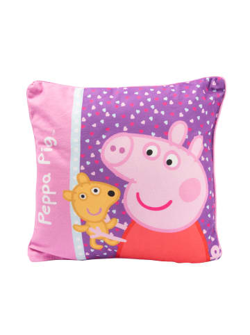 United Labels Peppa Wutz  Dekokissen 30 x 30cm in rosa