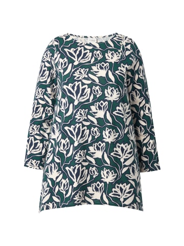 Ulla Popken Longshirt in smaragdgrün