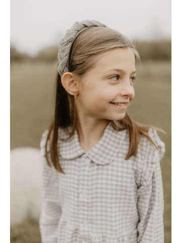 leevje Geflochtener Haarreif in green