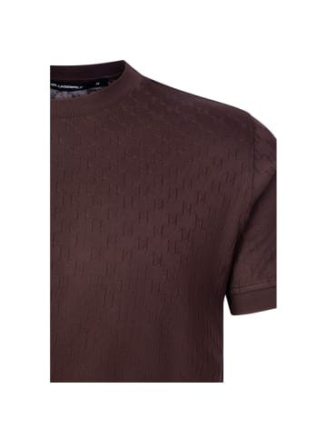 Karl Lagerfeld T-Shirt 755004 in dunkelbraun