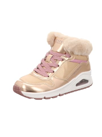 Skechers Schnürschuhe UNO - COZY ON AIR in rosegold