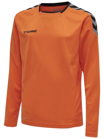 Hummel T-Shirt Hmlauthentic Kinder in TANGERINE