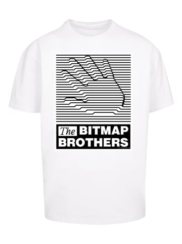 F4NT4STIC T-Shirt Bitmap Bros Retro Gaming SEVENSQUARED in weiß