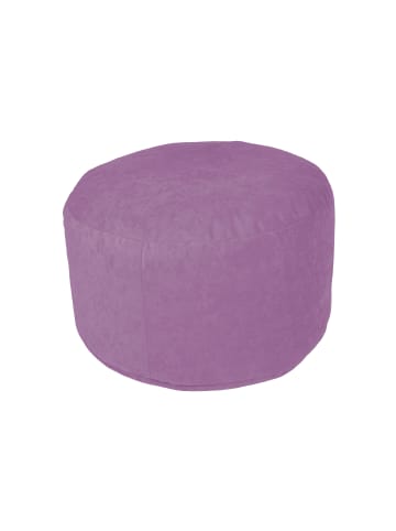 Linke Licardo Pouf Fußhocker Hocker Ø47/34 cm in viola