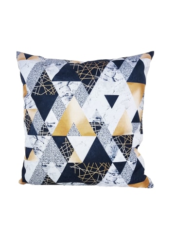 JACK Outdoor Dekokissen Motiv 45x45cm inkl. XXL Füllung in Geometrisch Gold