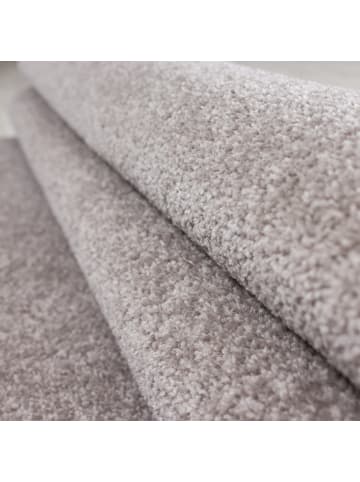 KADIMA DESIGN Teppich Kurzflor Waschbar Einfarbig MAIN Strapazierfähig OEKO-TEX in Beige