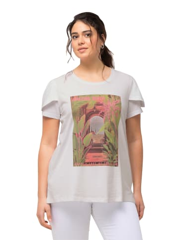 Ulla Popken Shirt in schneeweiß