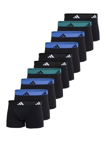 Adidas Sportswear Retro Short / Pant Active Flex Cotton in Schwarz / grün / blau