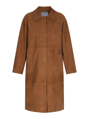 DreiMaster Women Coat in cognac