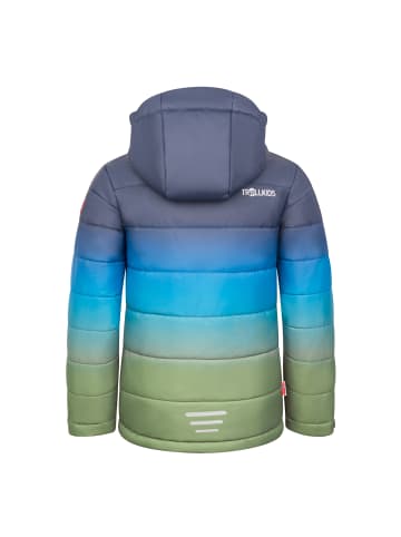 Trollkids Ski-/Snowboardjacke Hemsedal in navy/moss