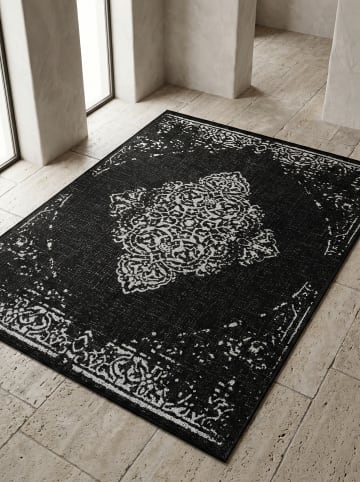 KADIMA DESIGN Teppich Outdoor Waschbar Vintage COMO Strapazierfähig OEKO-TEX