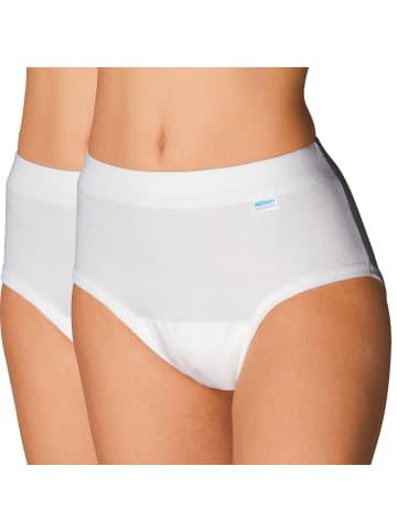 Mediset Damen Hygiene-Slip 2er-Pack in weiß