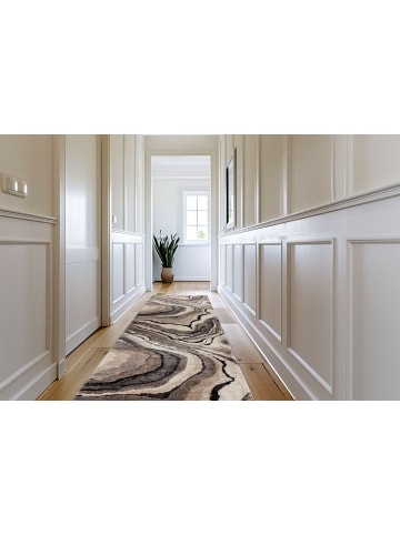 Vivorum Teppich Firenze 486 in grau - rechteckig