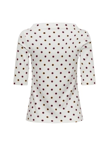 MARC CAIN COLLECTIONS T-Shirt in weiß schwarz