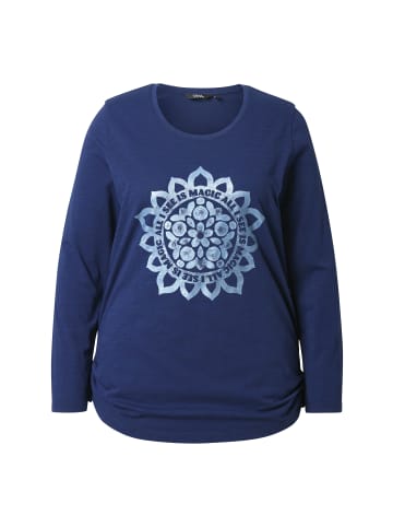 Ulla Popken Longsleeve in tintenblau