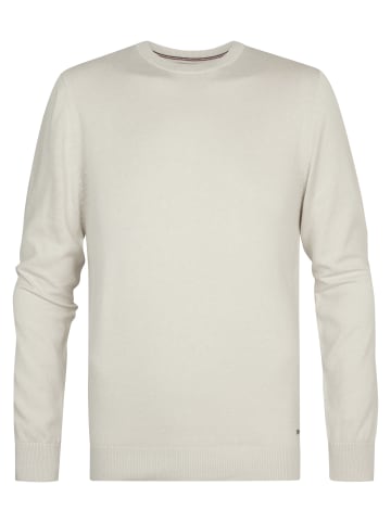 Petrol Industries Feinstrickpullover Steamboat in Weiß
