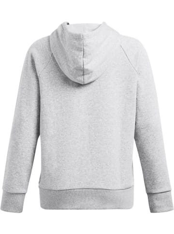 Under Armour Hoodie "Rival Fleece Wordmark Hoodie" in Grau