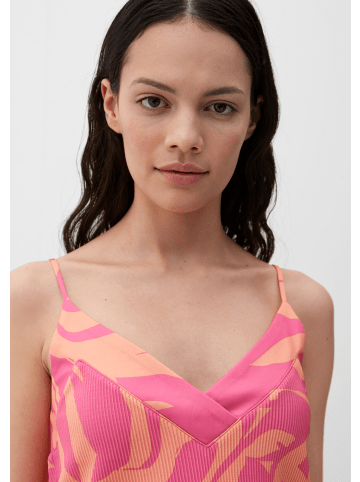 s.Oliver T-Shirt keine Ärmellänge in Orange-pink