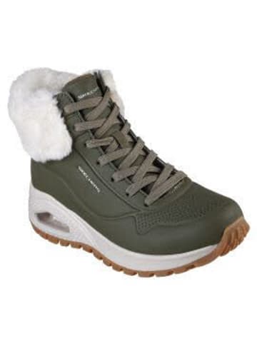 Skechers Damen Winterschuhe warm UNO RUGGED - FALL AIR in Grün