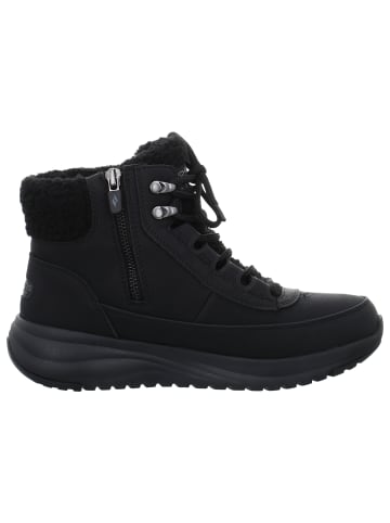 Skechers Schnürstiefelette in schwarz