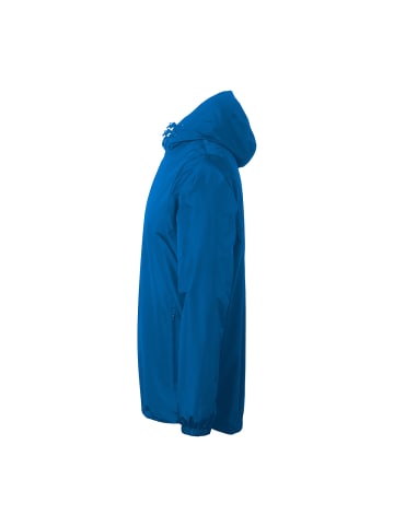 uhlsport  Regenjacke Essential Rainjacket Kids in azurblau/weiß