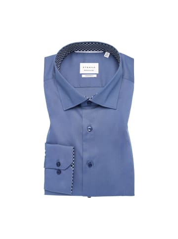 Eterna Langarmhemd in denim