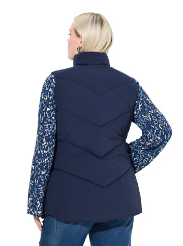Ulla Popken Steppweste in marine