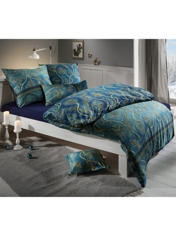 Bassetti Fein Satin Bettwäsche Bramante in blau