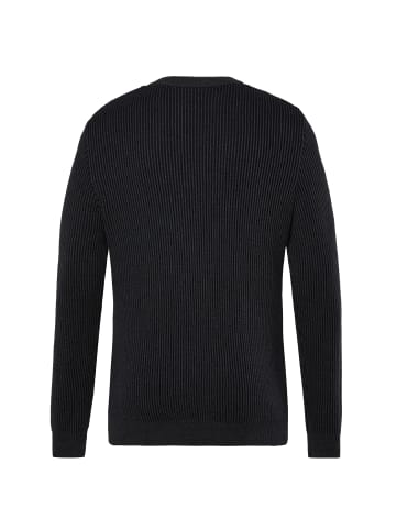 Men Plus Pullover in schwarz