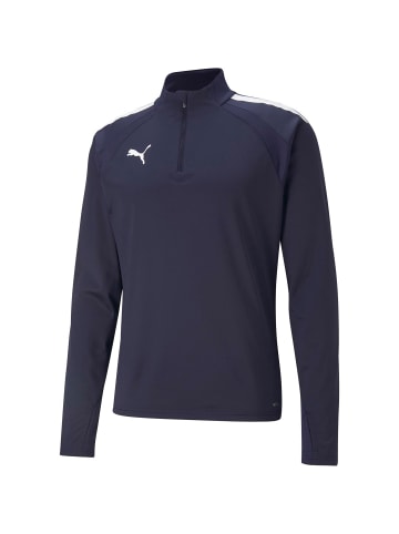 Puma Funktionsshirt teamLIGA in peacoat-puma white