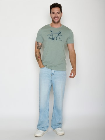 GreenBomb Spice Bike Crop in Soft Sage