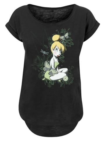 F4NT4STIC Long Cut T-Shirt Disney Peter Pan Fairy Good Life in schwarz