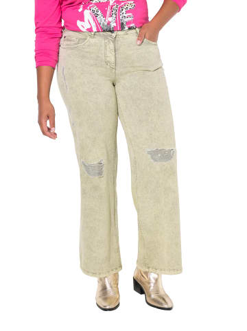 Angel of Style Jeans in schilfgrün