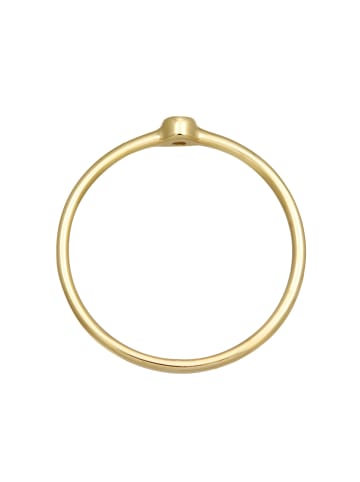 Elli Ring 375 Gelbgold in Pink