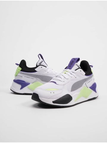 Puma Turnschuhe in white/fizzy lime