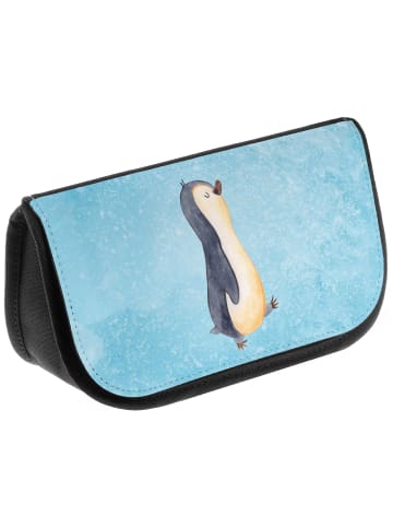 Mr. & Mrs. Panda Kulturtasche Pinguin mHerzieren ohne Spruch in Eisblau