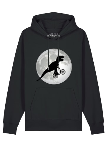 wat? Apparel Sweatshirt Flying TRex in Schwarz