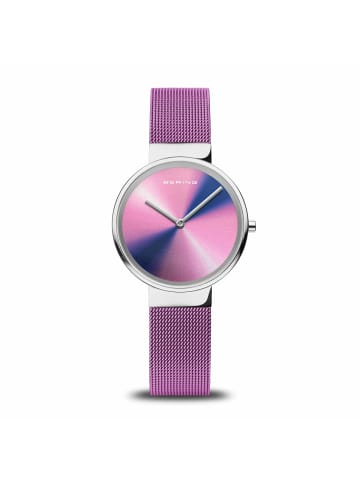 Bering Analoguhr für Damen in Lila