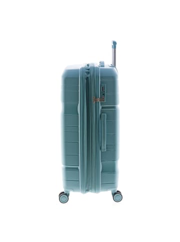 Gladiator 3800 4 Rollen Trolley 77 cm mit Dehnfalte blue 1