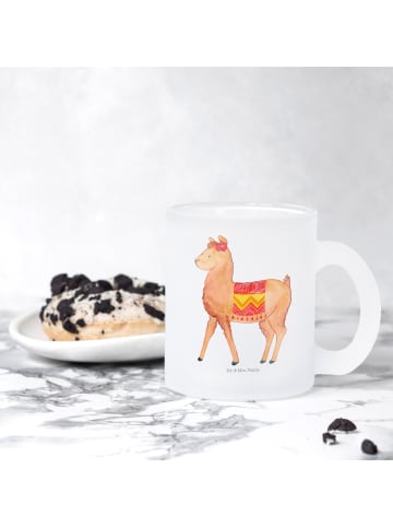 Mr. & Mrs. Panda Teetasse Alpaka Stolz ohne Spruch in Transparent